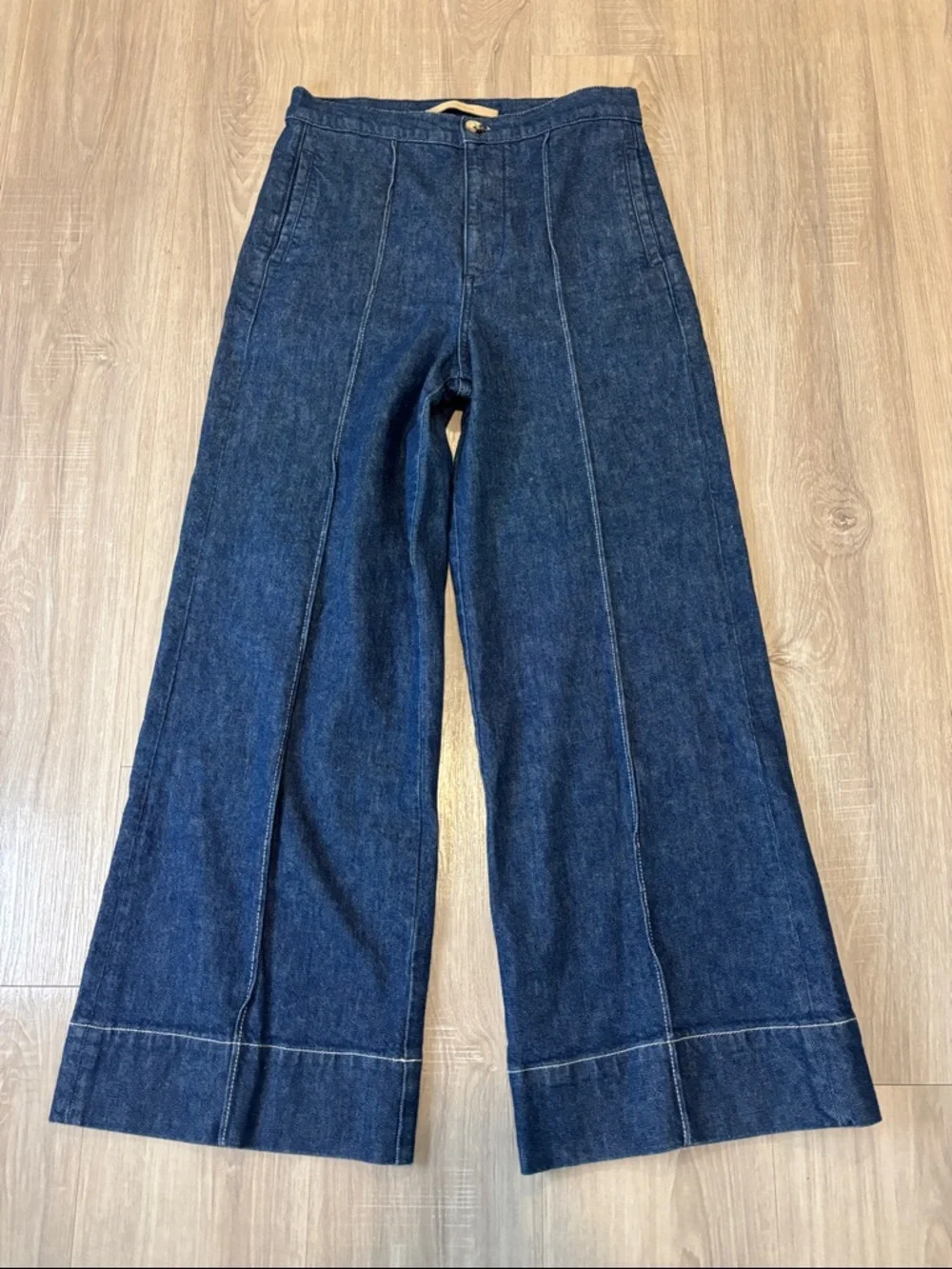 JOE'S JEANS Madison High Rise Wide Leg Jean Trouser size 27